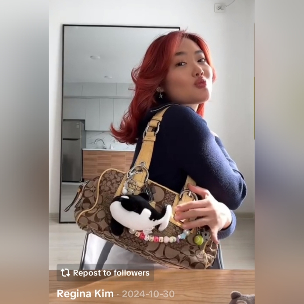 🆂🅾🅻🅳 Rare Coach Y2k Shoulder Bag - Picture 3 of 16